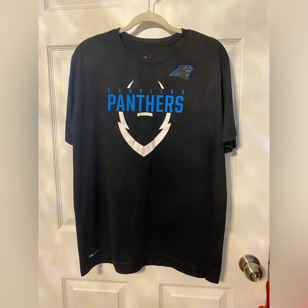 Nike Carolina Panthers Black T-Shirt